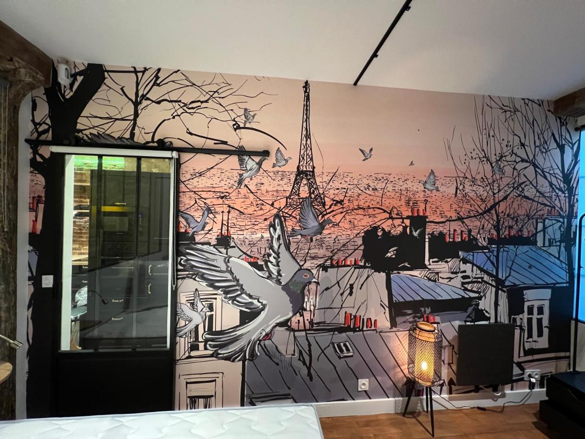 Good Vibes Luxurious Loft In Paris 11Th, With Ac & Table Football Dış mekan fotoğraf